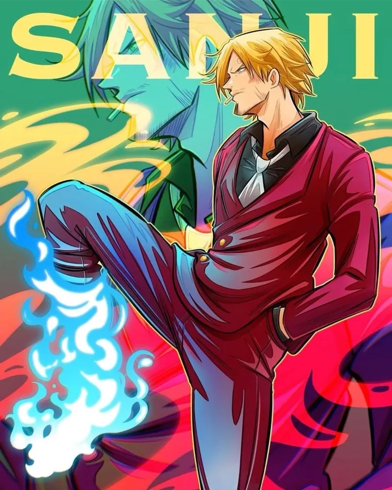 Góc chiến đấu mãn nhãn trích từ Sanji anime