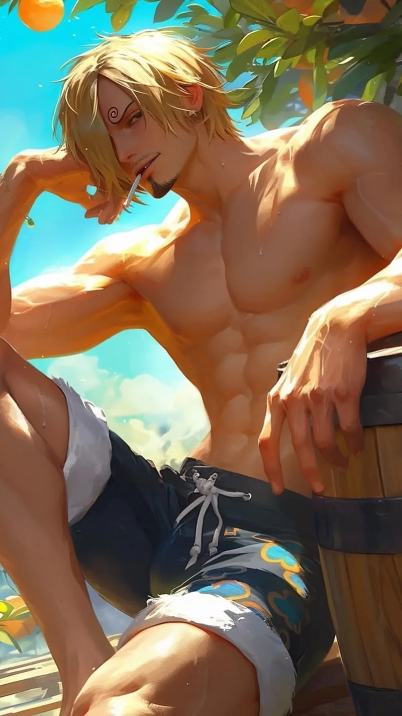 Fanart tái hiện thời trẻ khi Sanji sinh năm bao nhiều