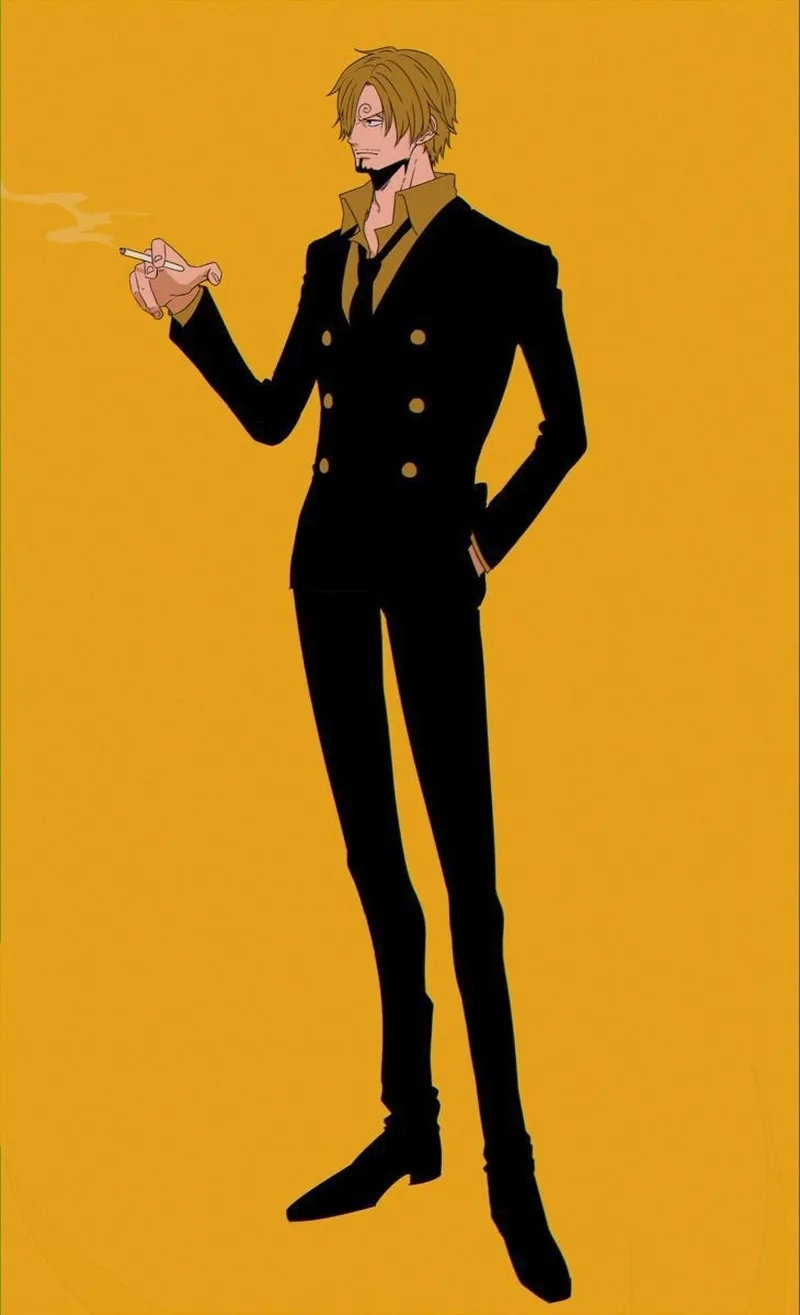 Biểu cảm độc đáo cùng cặp Sanji eyebrows xoắn