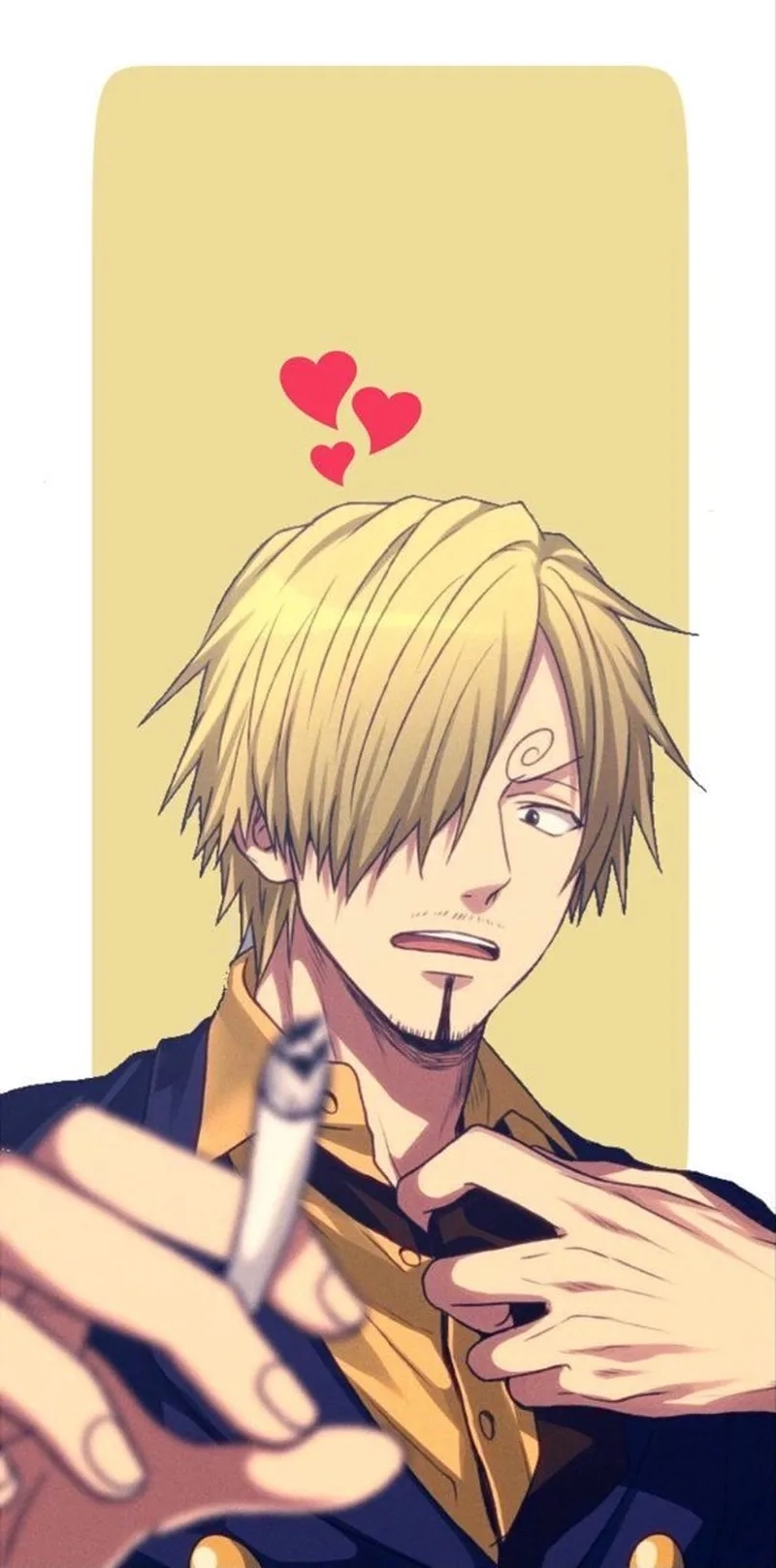 Visual gợi cảm lộ rõ thân hình Sanji 6 múi