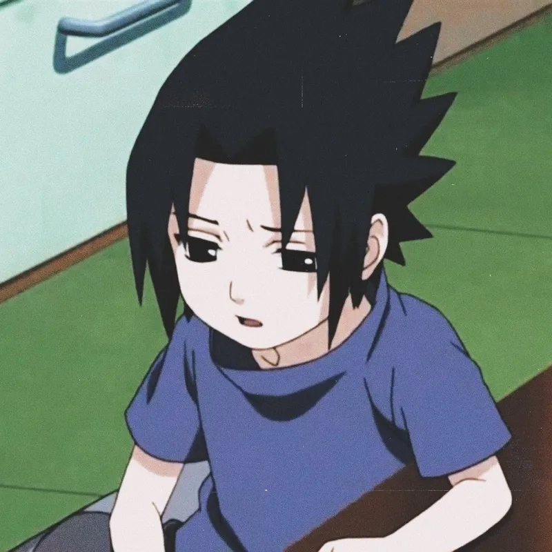 Sasuke lúc nhỏ từng rất hồn nhiên và vô tư