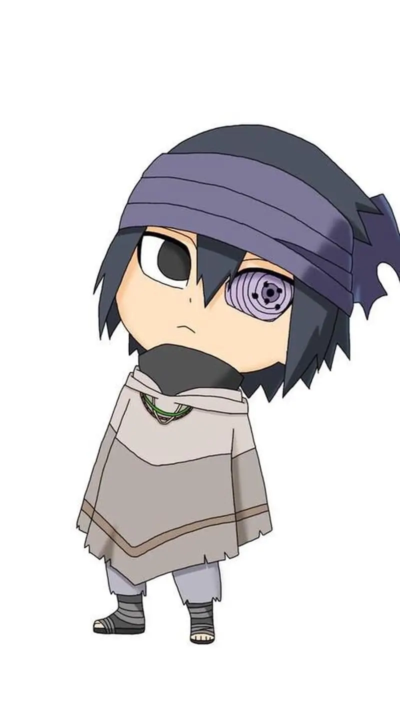 Phiên bản sasuke chibi cute mang nét đáng yêu bất ngờ