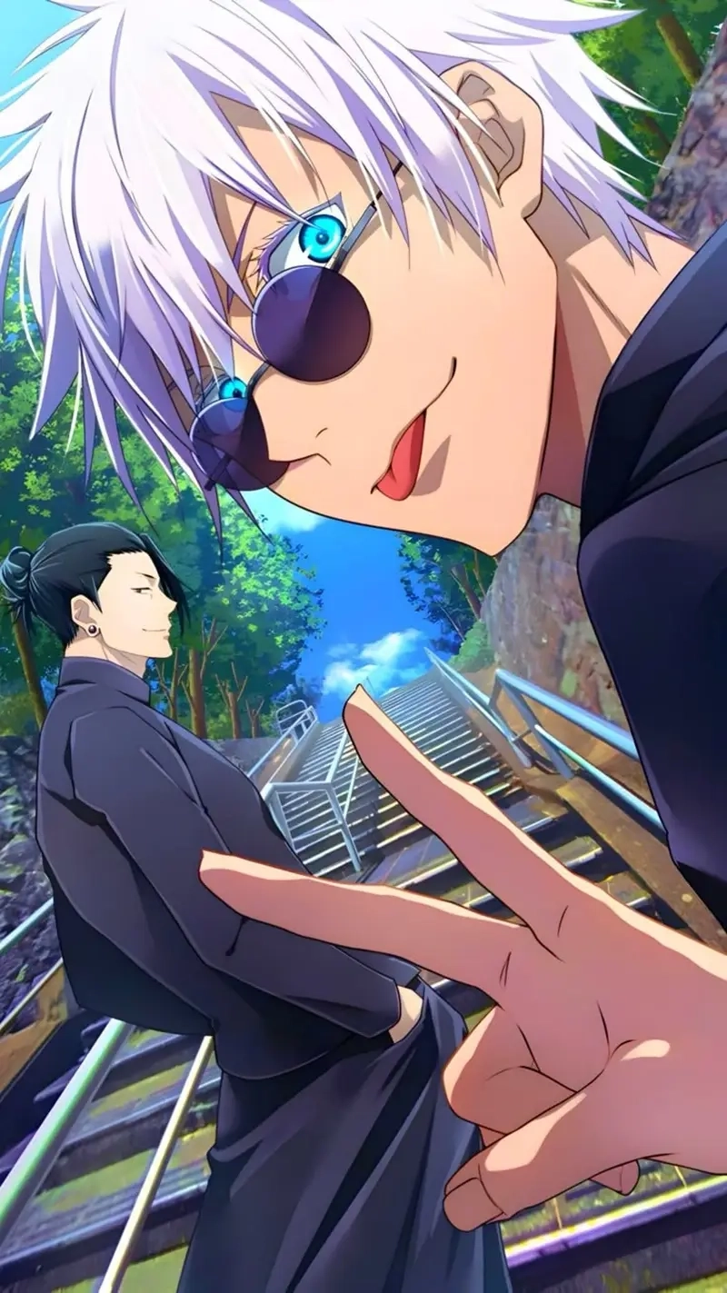 Chiêm ngưỡng Gojo Satoru fanart đẹp đến ngỡ ngàng