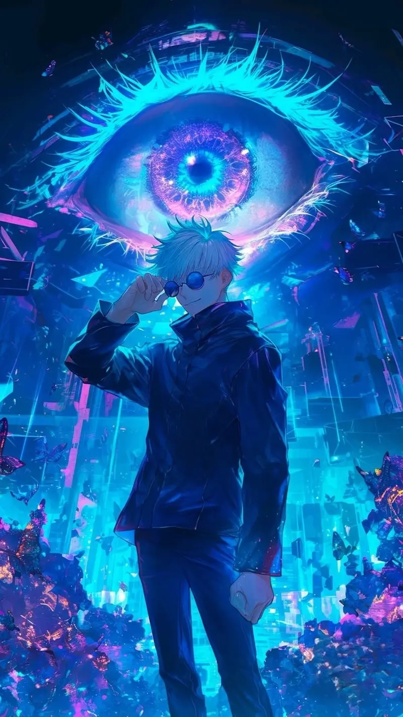 Ảnh nền Gojo Satoru wallpaper siêu đẹp cho fan