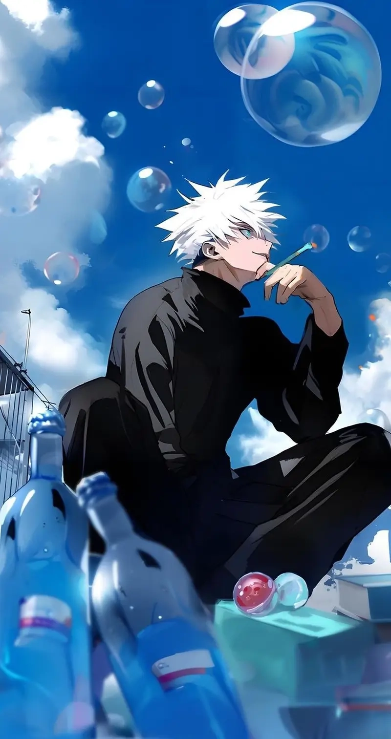 Chọn ngay Wallpaper Gojo Satoru cực đẹp cho màn hình