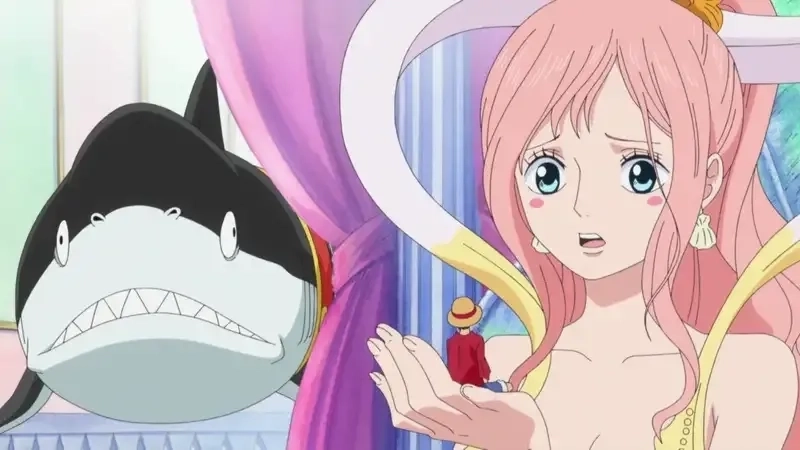 Tấm Shirahoshi card cực đẹp trong bộ bài One Piece TCG