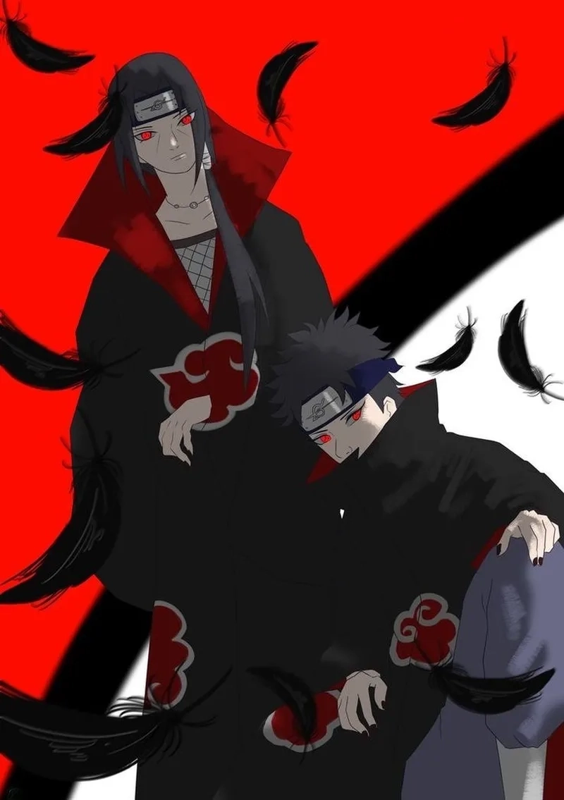 Ảnh cùng xuất hiện giữa Shisui Itachi trong hồi tưởng