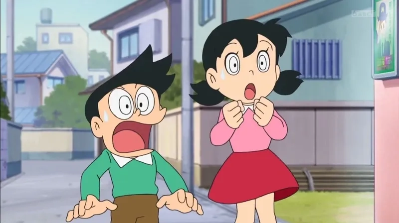 Tương tác đáng yêu và dí dỏm giữa Suneo Shizuka