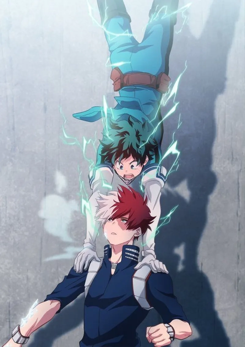 Deku x Shoto xuất hiện trong nhiều fanfiction và fanart