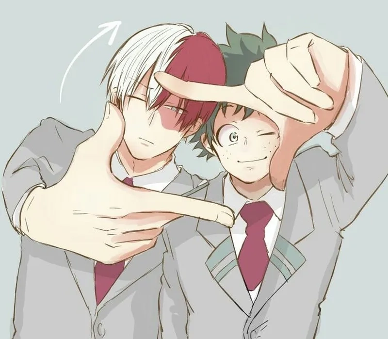 Shoto x Deku mối quan hệ được fan ship nhiều trong My Hero Academia
