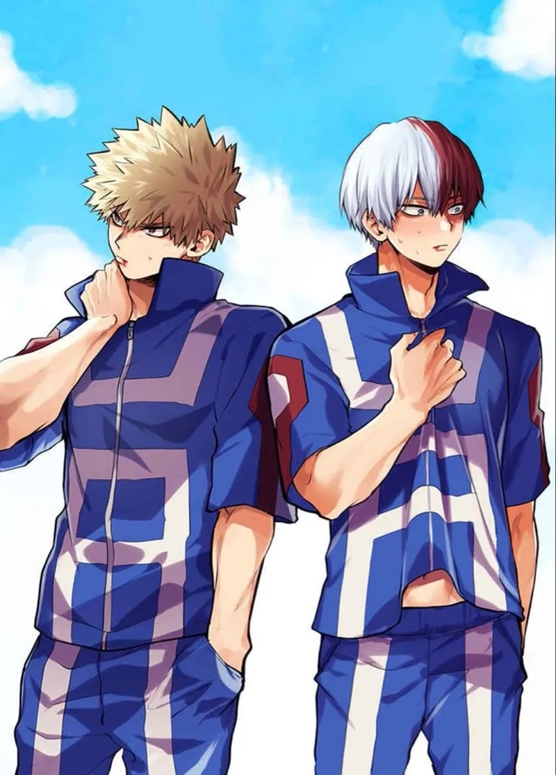 Bakugou x Shoto mối quan hệ đối đầu đầy thú vị