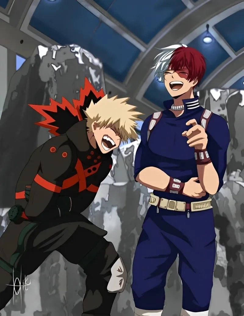 Shoto x Bakugou truyện tranh thu hút lượng fan đông đảo