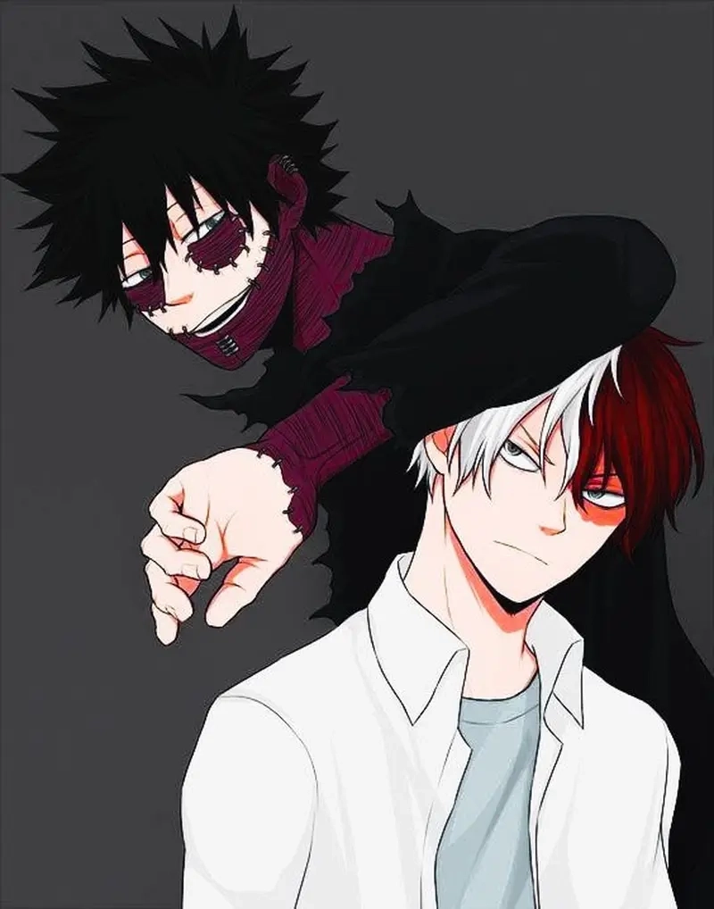 Dabi vs Shoto là trận chiến căng thẳng và được mong chờ