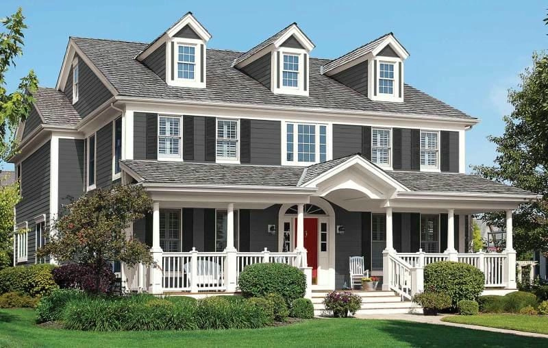 mệnh thổ sơn nhà màu xám lựa chọn phong thủy mẫu sơn nhà màu xám