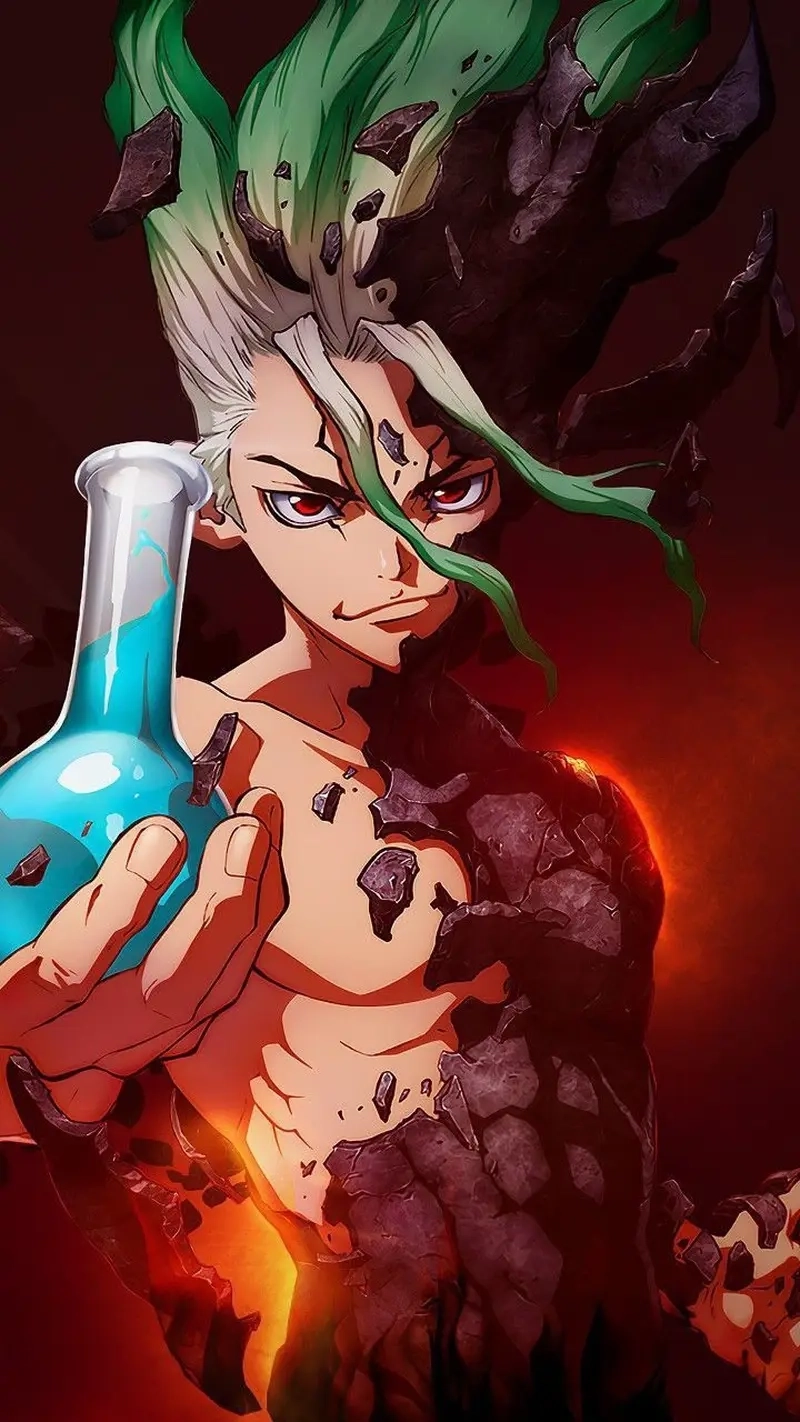 Senku avatar đầy cá tính cho ảnh đại diện độc đáo