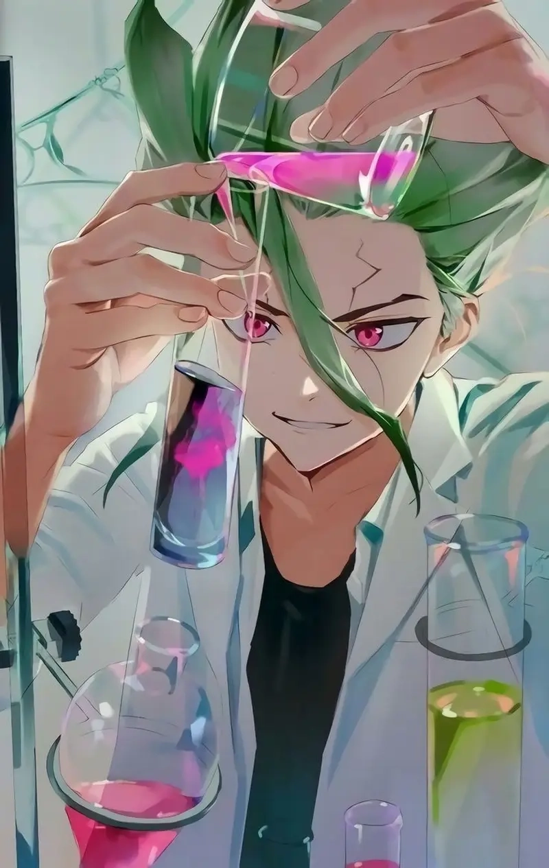 Đổi style cực chất với Senku Ishigami avatar ấn tượng