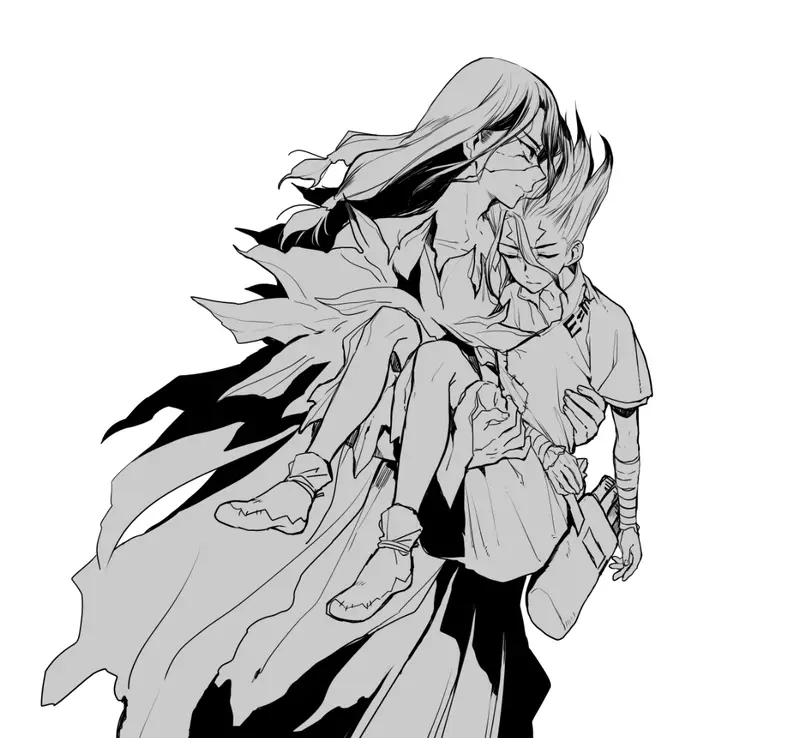 Fan tranh cãi về quan hệ giữa senku x tsukasa siêu hot