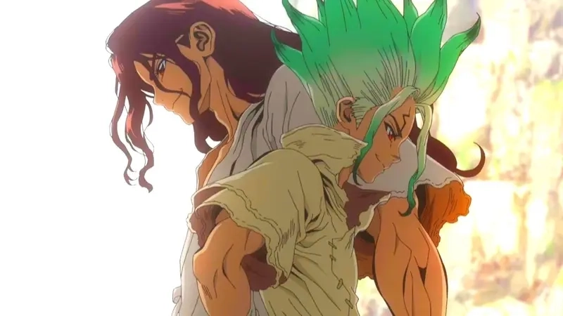 Sự đối lập thú vị trong tsukasa x senku đầy kịch tính