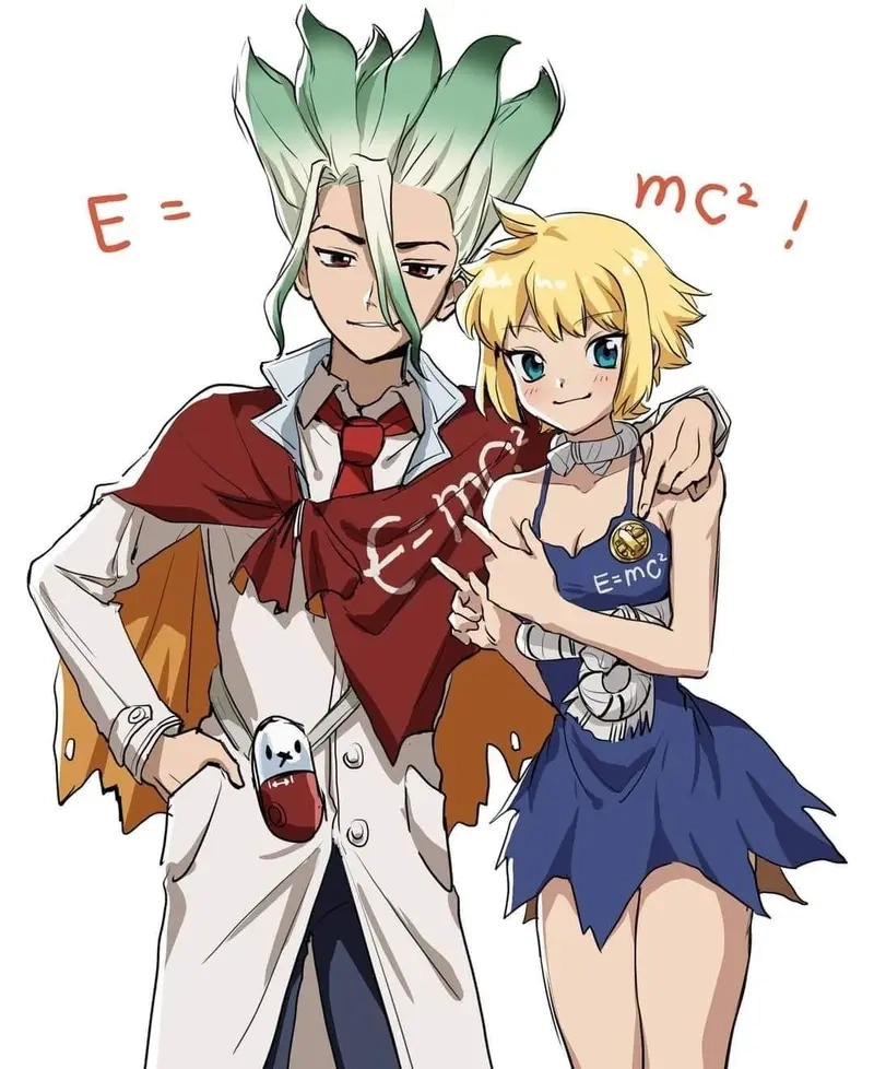 Sự phối hợp hoàn hảo giữa senku kohaku trong hành trình