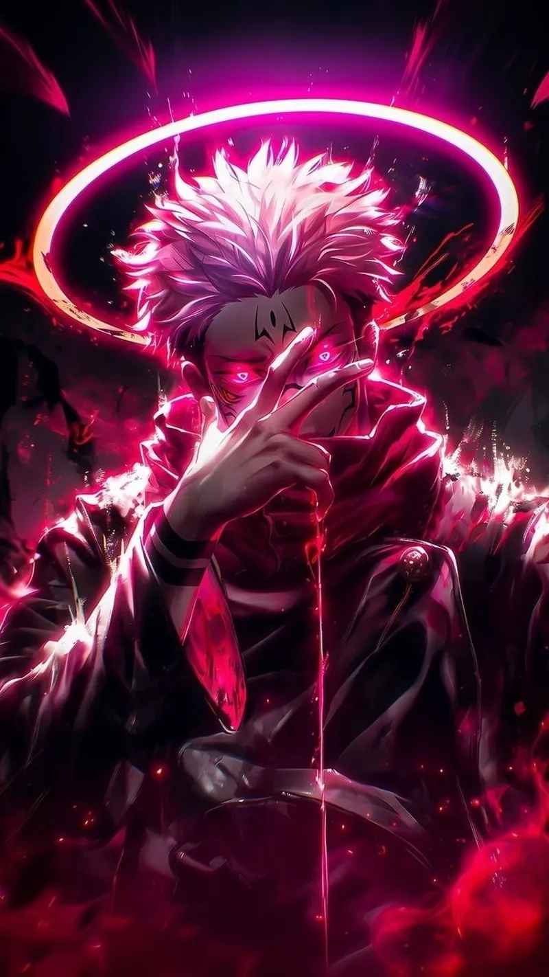 Ánh nhìn Sukuna eye đầy chết chóc và đe dọa