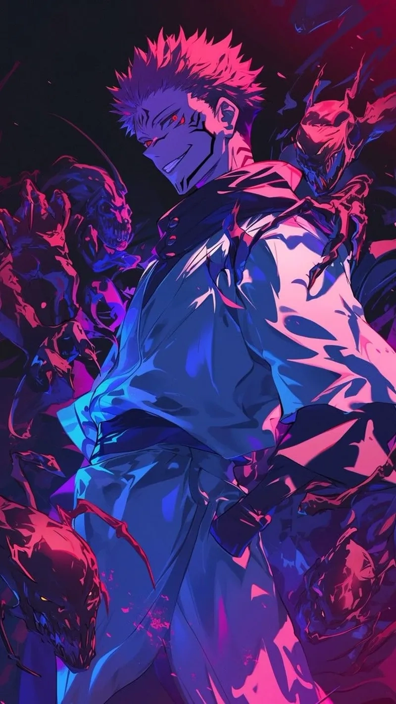 Gấu bông Sukuna plush đáng yêu bất ngờ dù nhân vật phản diện