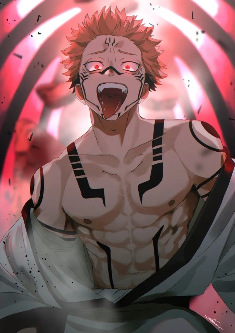 Ryomen Sukuna true form với tạo hình đáng sợ và quyền năng