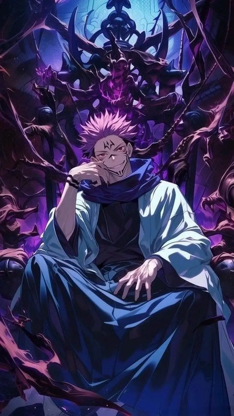Ảnh nền Sukuna background huyền bí cho fan yêu thích bóng tối