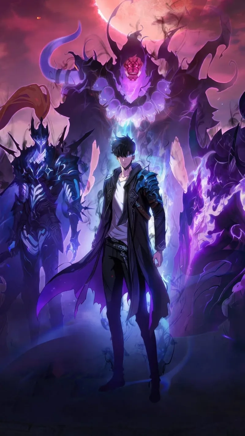 Thần thái đỉnh cao của Sung Jin Woo ngầu trong trận chiến