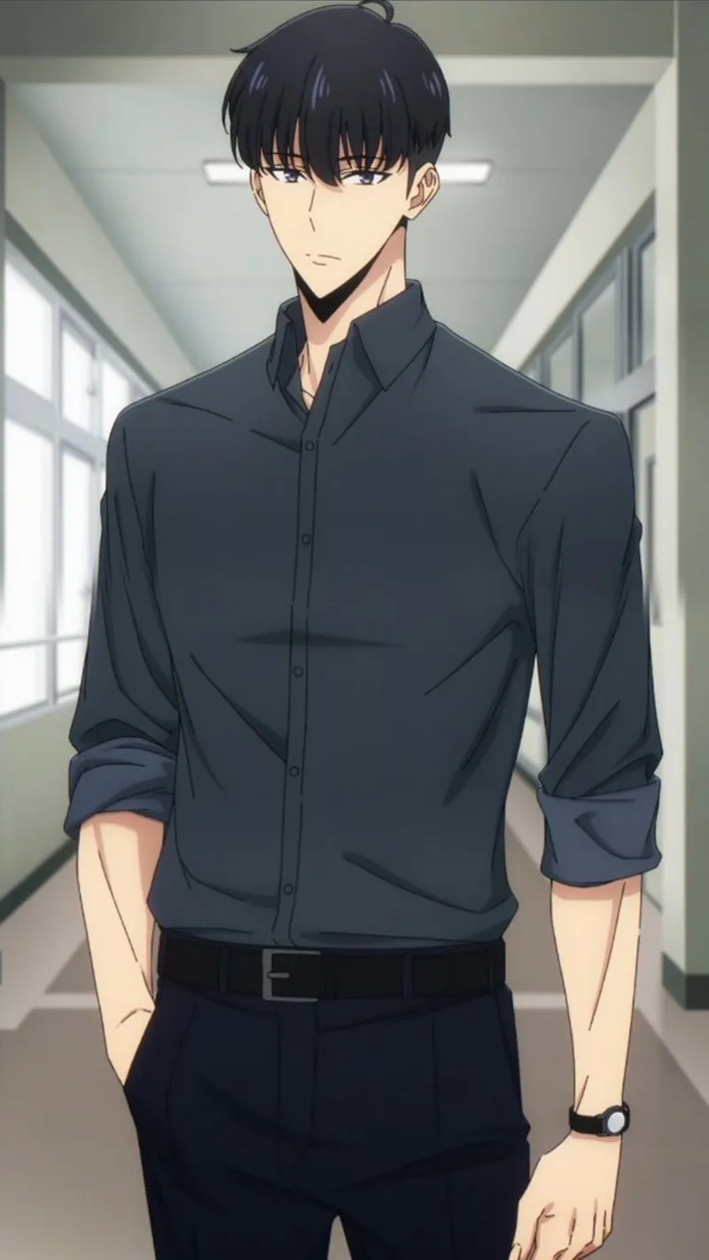 Hình ảnh Sung Jin Woo 4K cực đẹp dành cho fan Solo Leveling