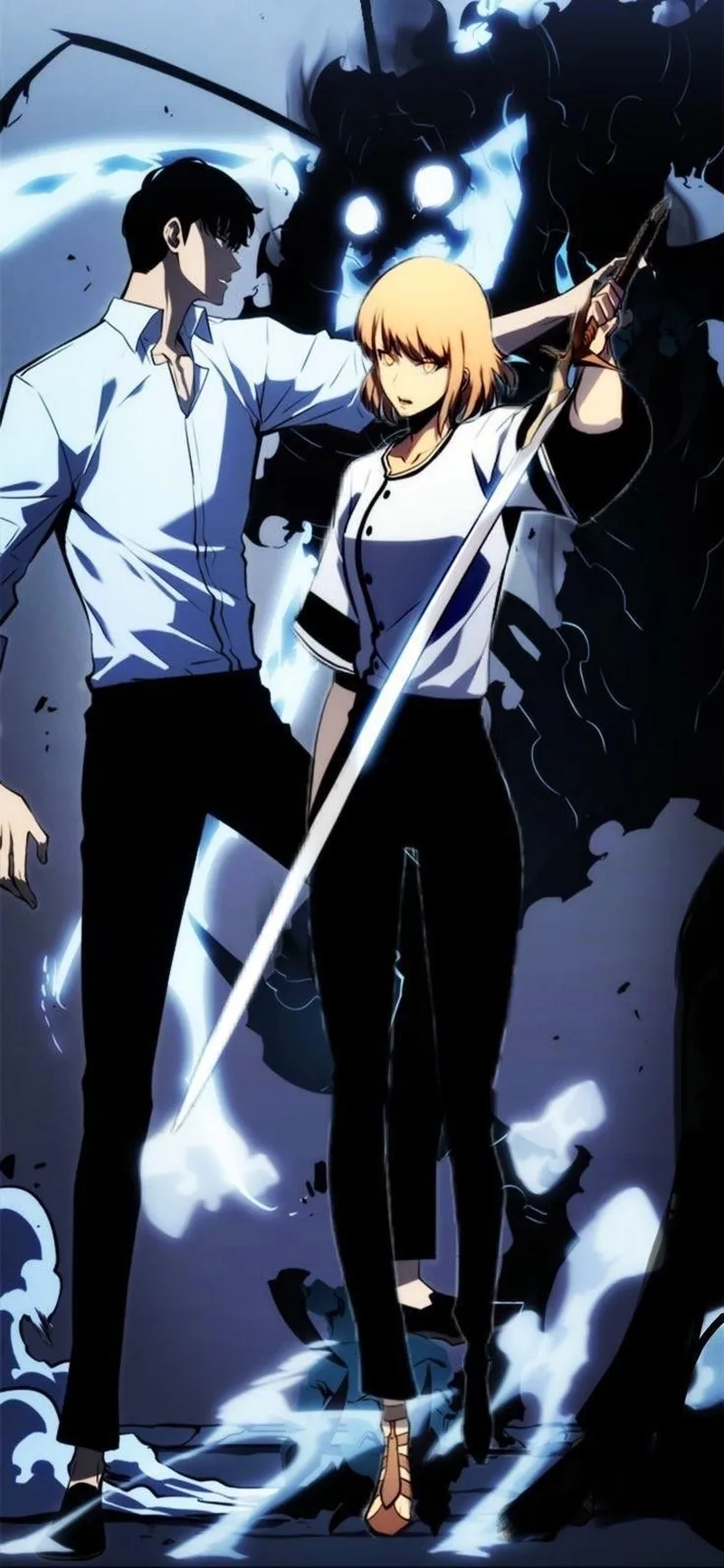 Hóa thân hoàn hảo trong bộ cosplay Sung Jin Woo đỉnh cao