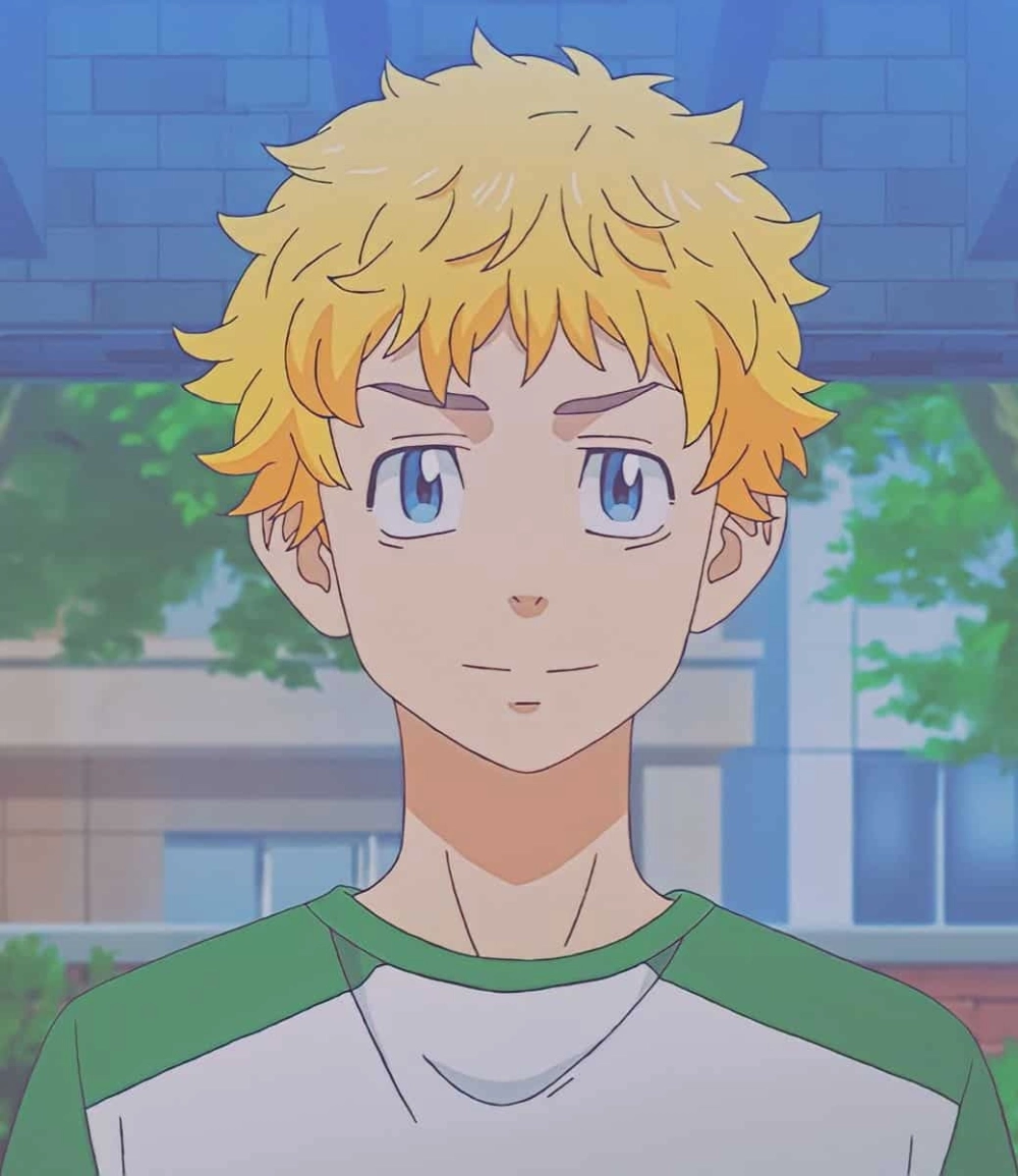 Hình ảnh Takemichi cute khiến fan thích thú với nét dễ thương