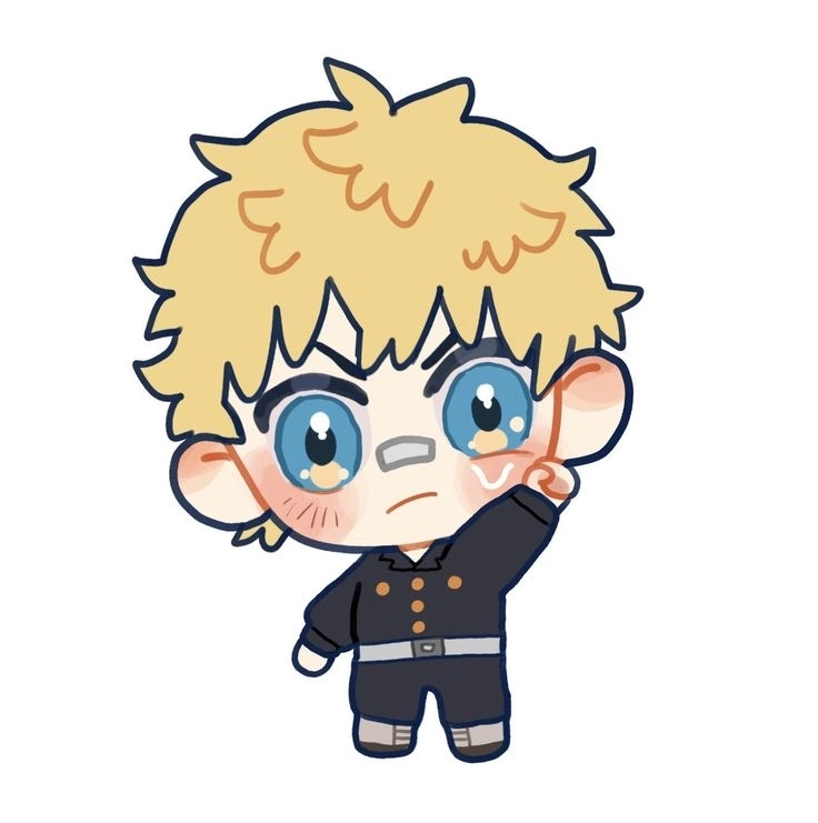 Ảnh Takemichi chibi đáng yêu khiến fan mê mẩn