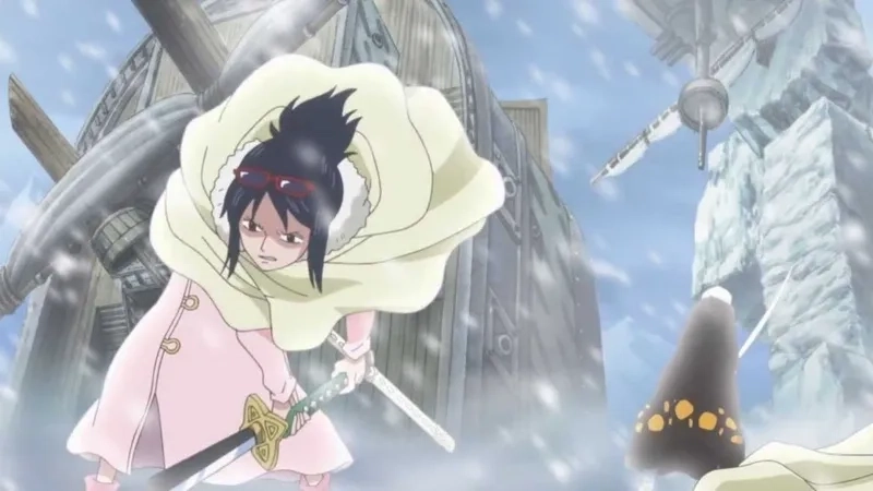 Thanh Tashigi sword là kiếm Shigure với lưỡi sắc bén