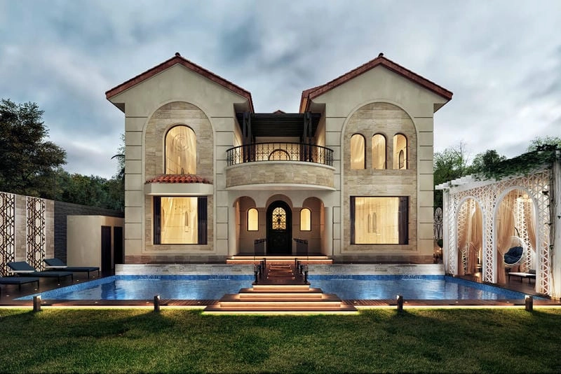 Gợi ý nhà phong cách châu âu cổ mang hơi thở quý tộc