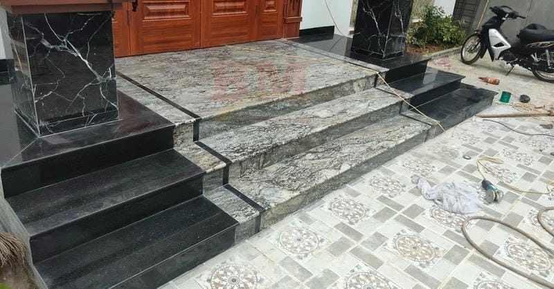 Tăng tính sang trọng nhờ mẫu bậc tam cấp cầu thang đẹp