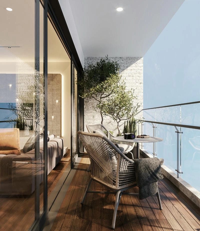 Gợi ý độc đáo cho decor ban công hẹp