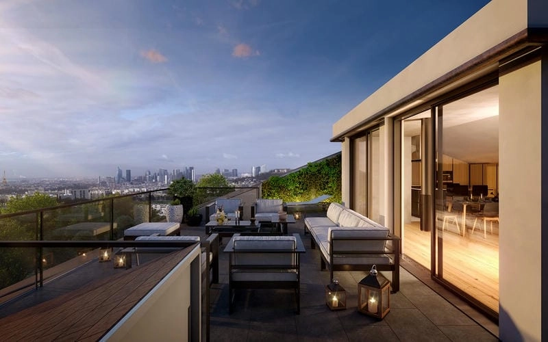 Tối ưu không gian với trang trí ban công chung cư