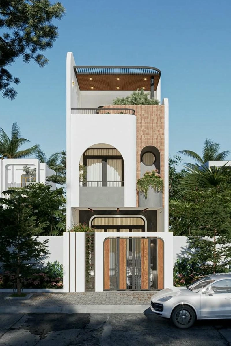 Thiết kế nhà ống 40m2 tiết kiệm diện tích tối ưu