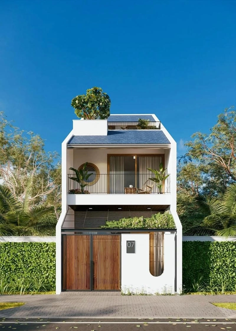 Chia sẻ thiết kế mẫu nhà diện tích 40m2 tiết kiệm