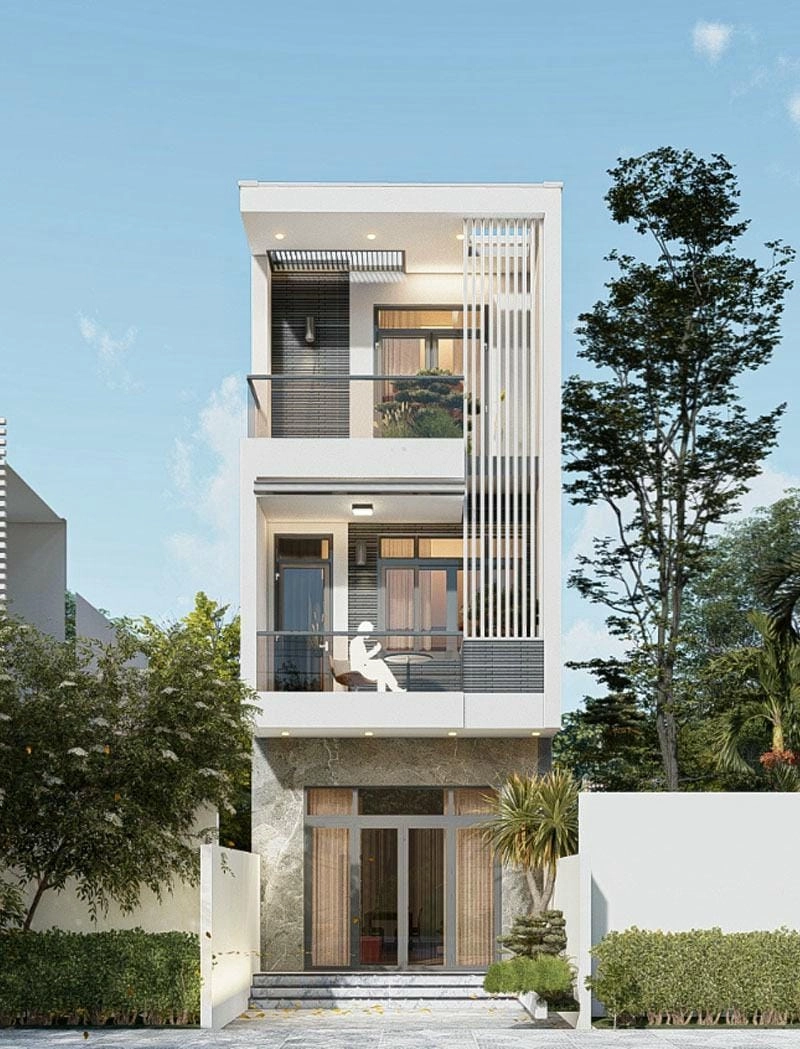 Khám phá mẫu nhà 5x20 đẹp đơn giản mà thu hút