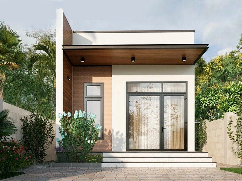 Gợi ý mẫu nhà hộp 2 tầng đẹp tinh tế tiện nghi