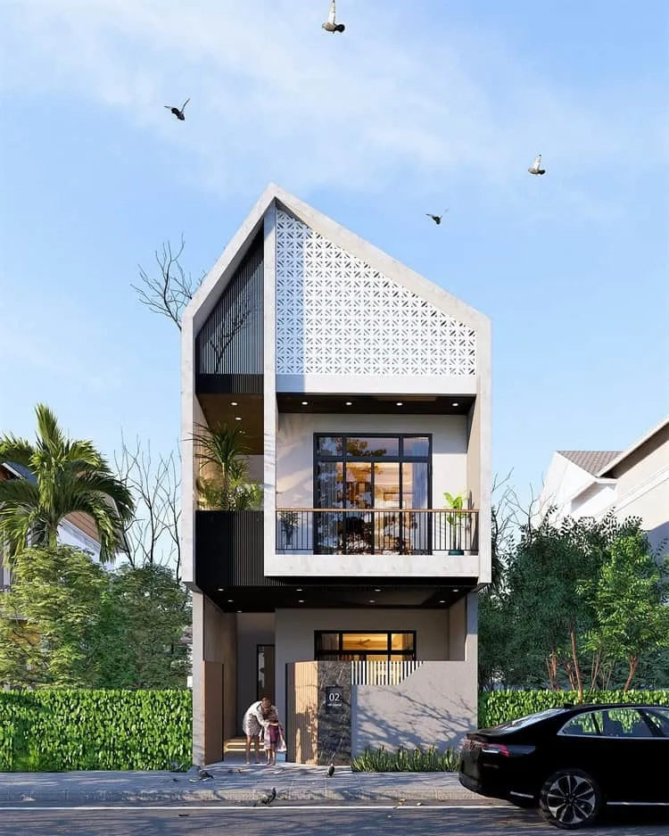 Ngắm nhìn mẫu nhà ống 2 tầng đơn giản đẹp giá rẻ nhà ống hiện đại