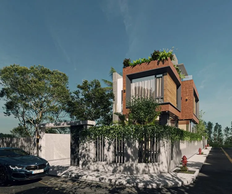 Ngắm các mẫu nhà ống 2 tầng đẹp hiện đại phong cách nhà ống hiện đại