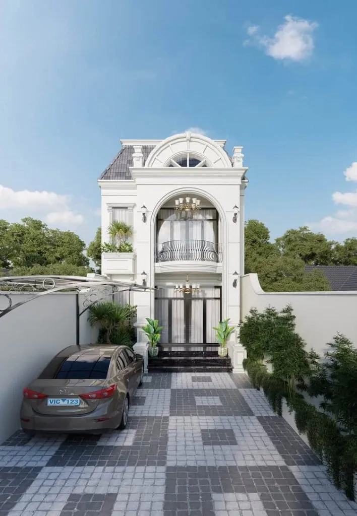 Ngắm nhìn 700 triệu mẫu nhà ống 2 tầng đẹp ở nông thôn nhà ống hiện đại