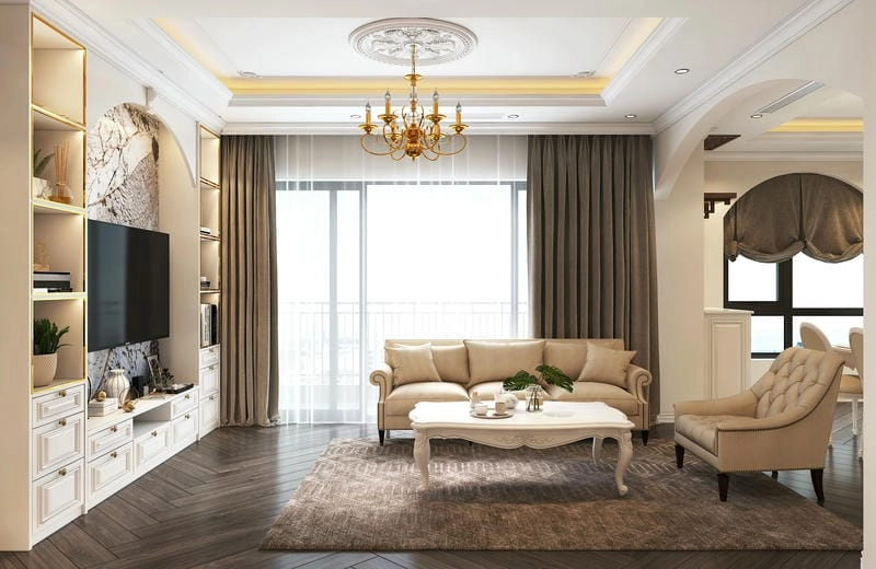 Nét đẳng cấp từ nội thất chung cư cao cấp đẹp