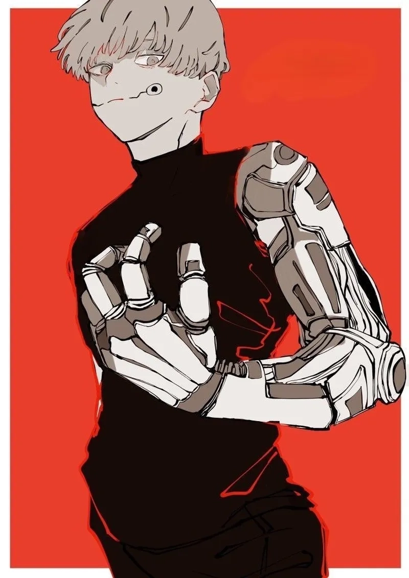 Hình ảnh Toge Inumaki bị mất tay gây xúc động mạnh