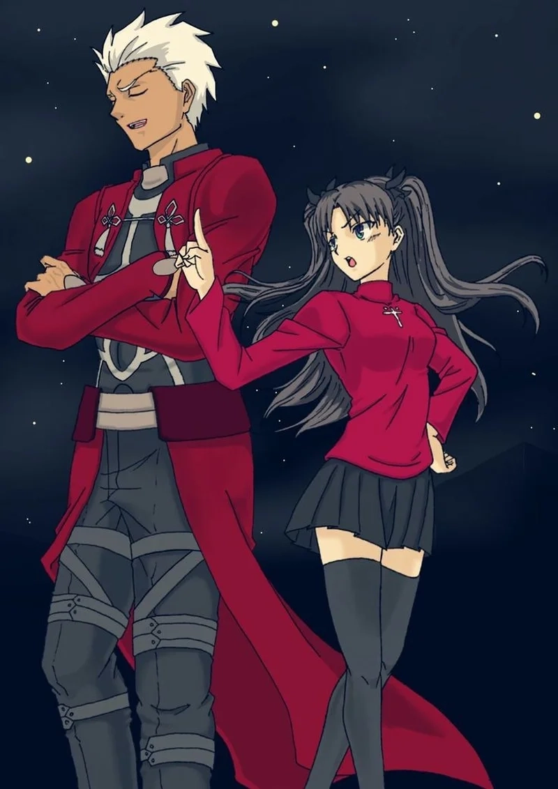 Trang phục Rin Tohsaka cosplay costume đẹp từng chi tiết