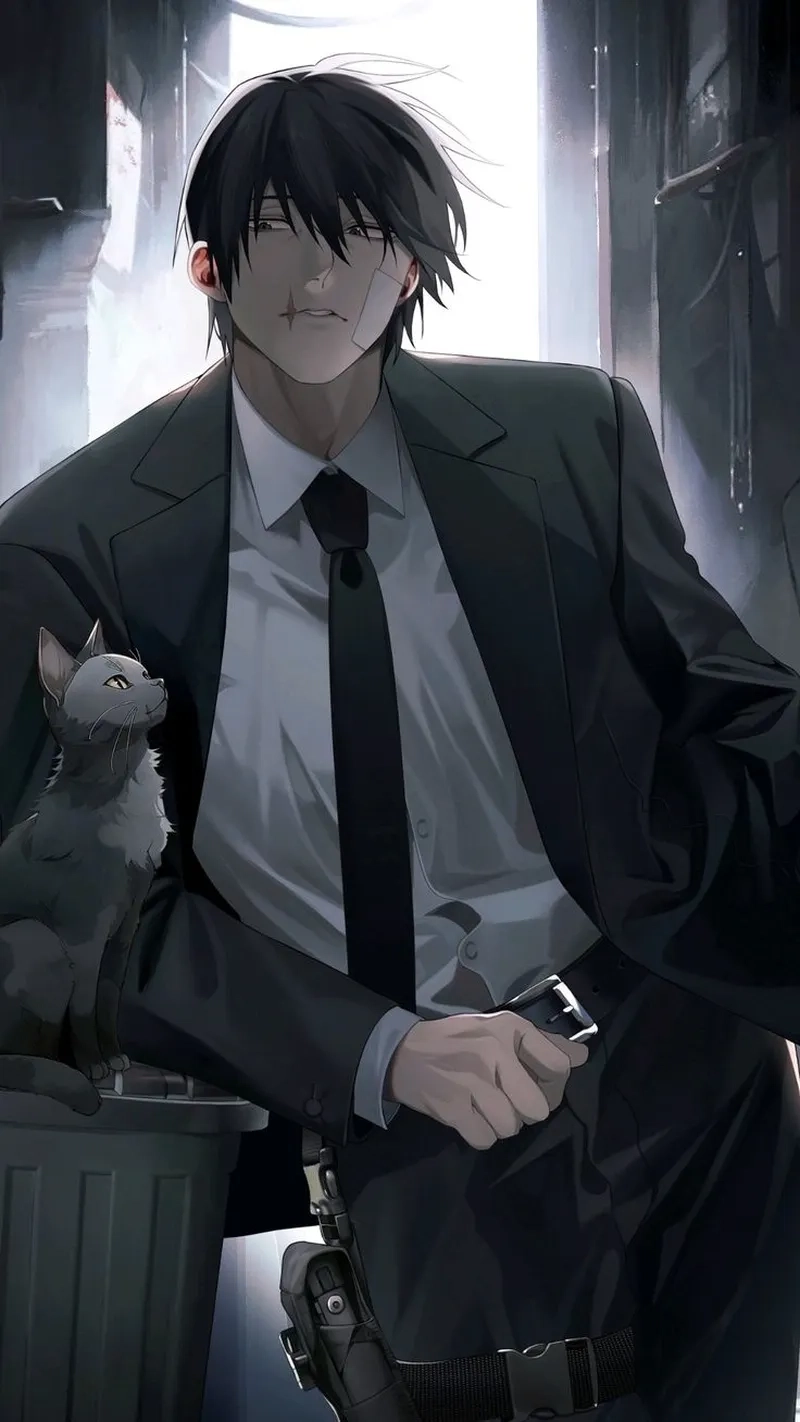 Bộ ảnh Toji art với nét vẽ đầy góc cạnh và mạnh mẽ