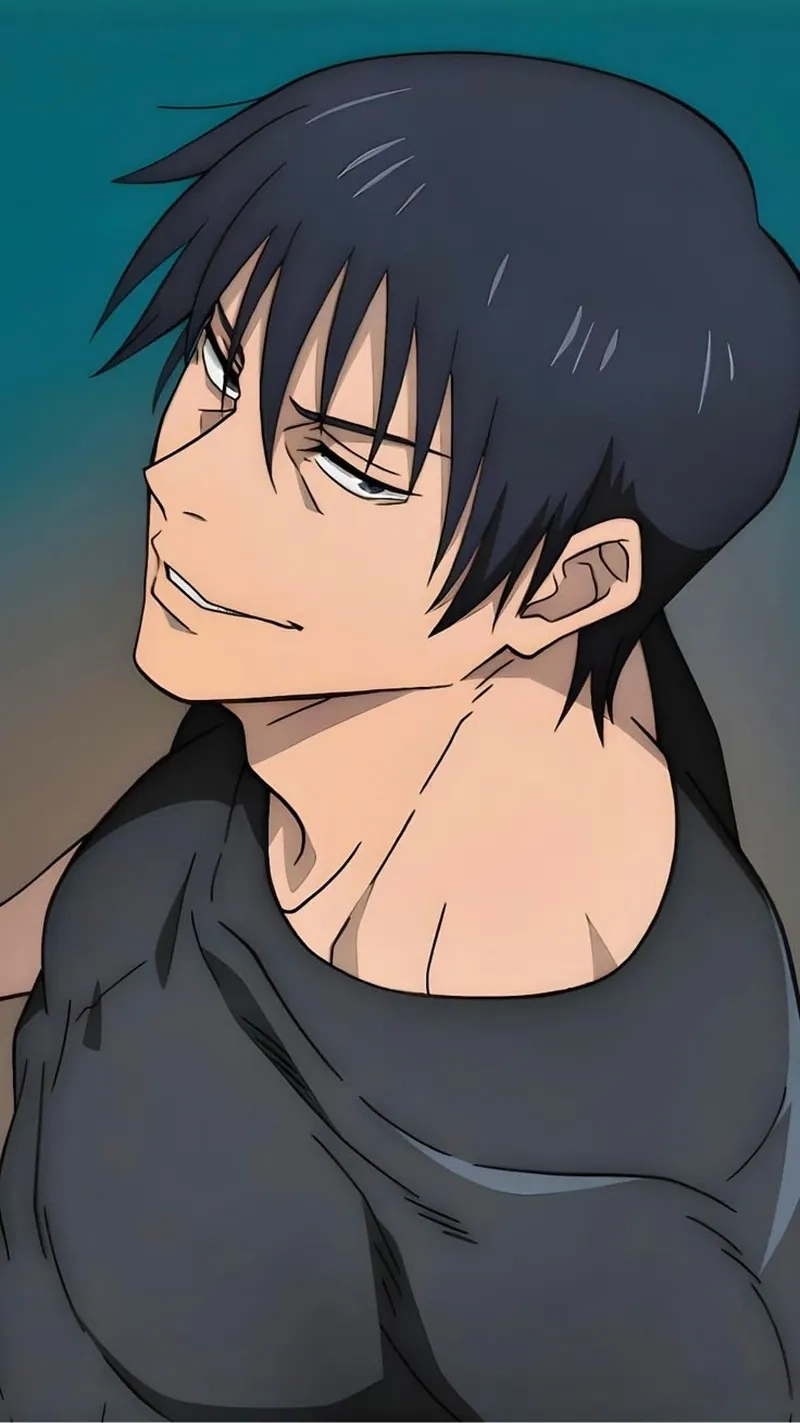 Ảnh outfit Toji với phong cách chiến binh tối giản