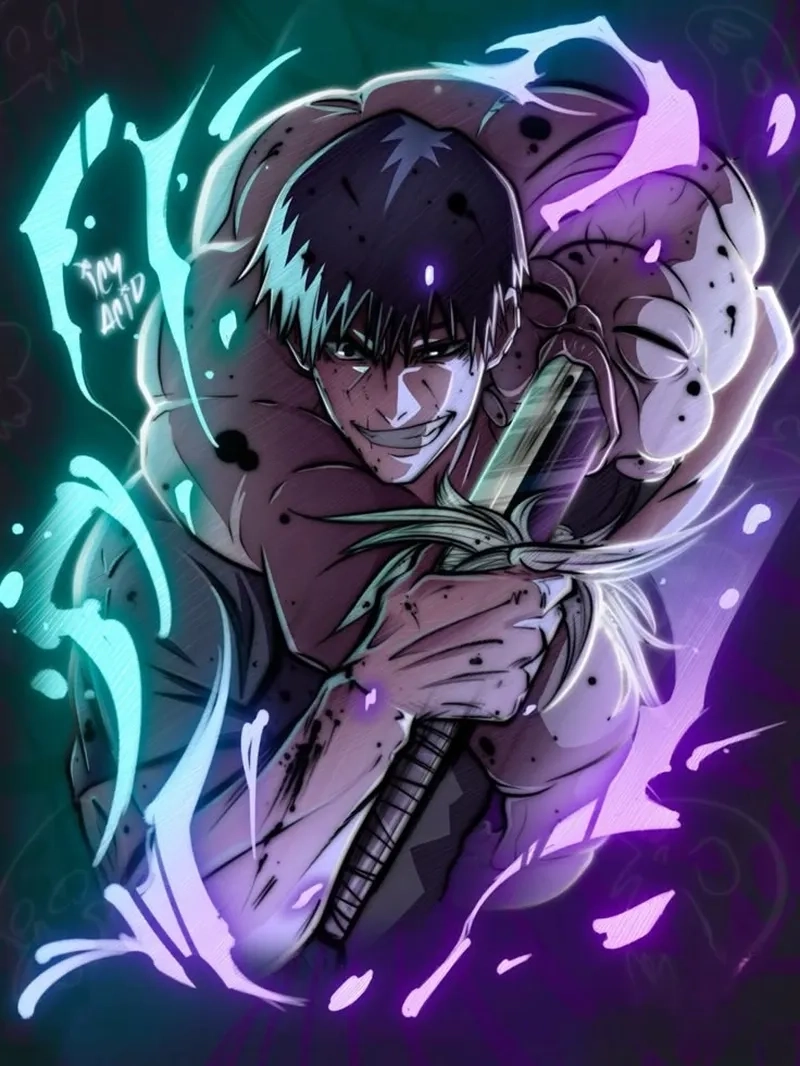 Khoảnh khắc anime Toji hành động ngầu lòi và đẫm chất điện ảnh